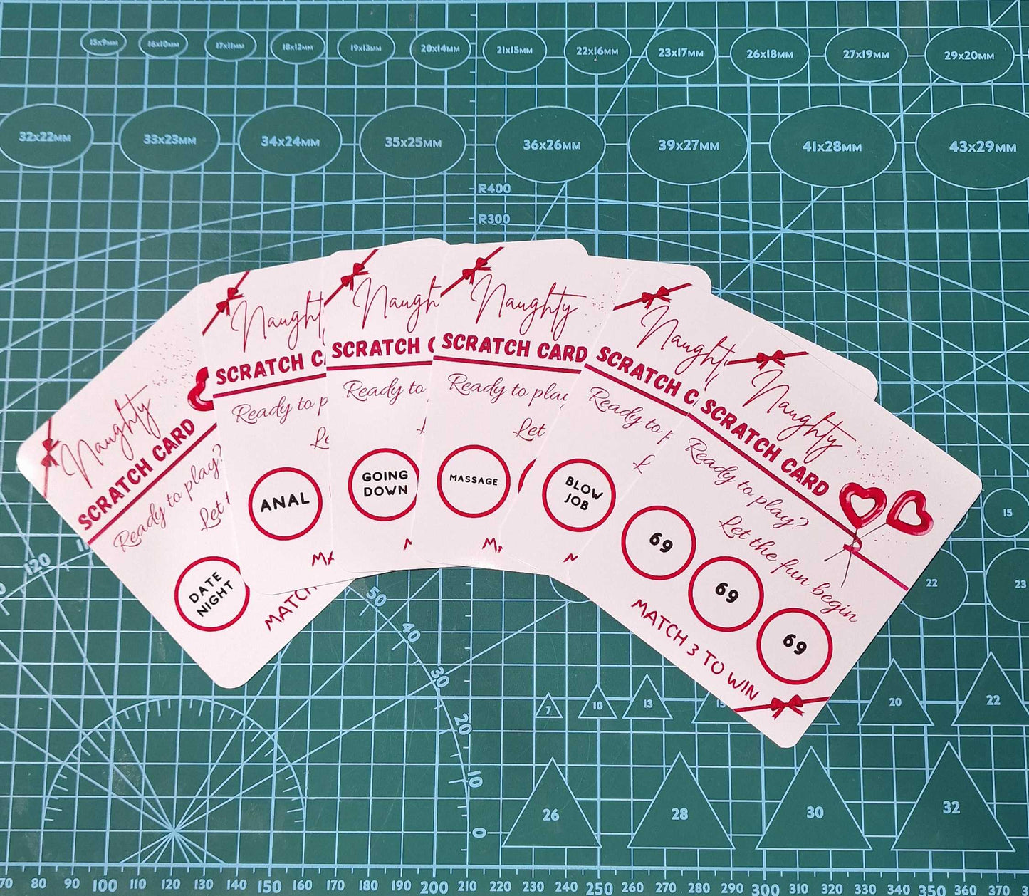 Valentine's Day Scratch Card +18 For Her/For Him. Best Gift For Valentine's Day.