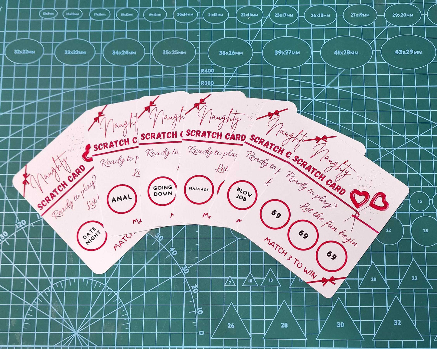 Valentine's Day Scratch Card +18 For Her/For Him. Best Gift For Valentine's Day.