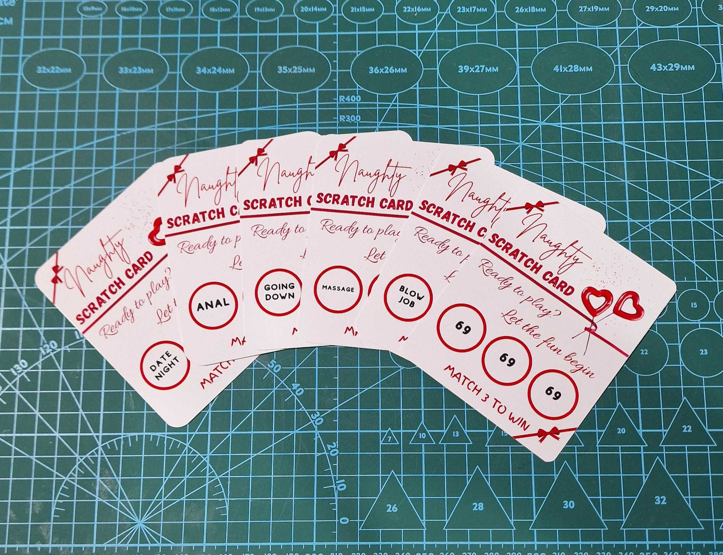 Valentine's Day Scratch Card +18 For Her/For Him. Best Gift For Valentine's Day.