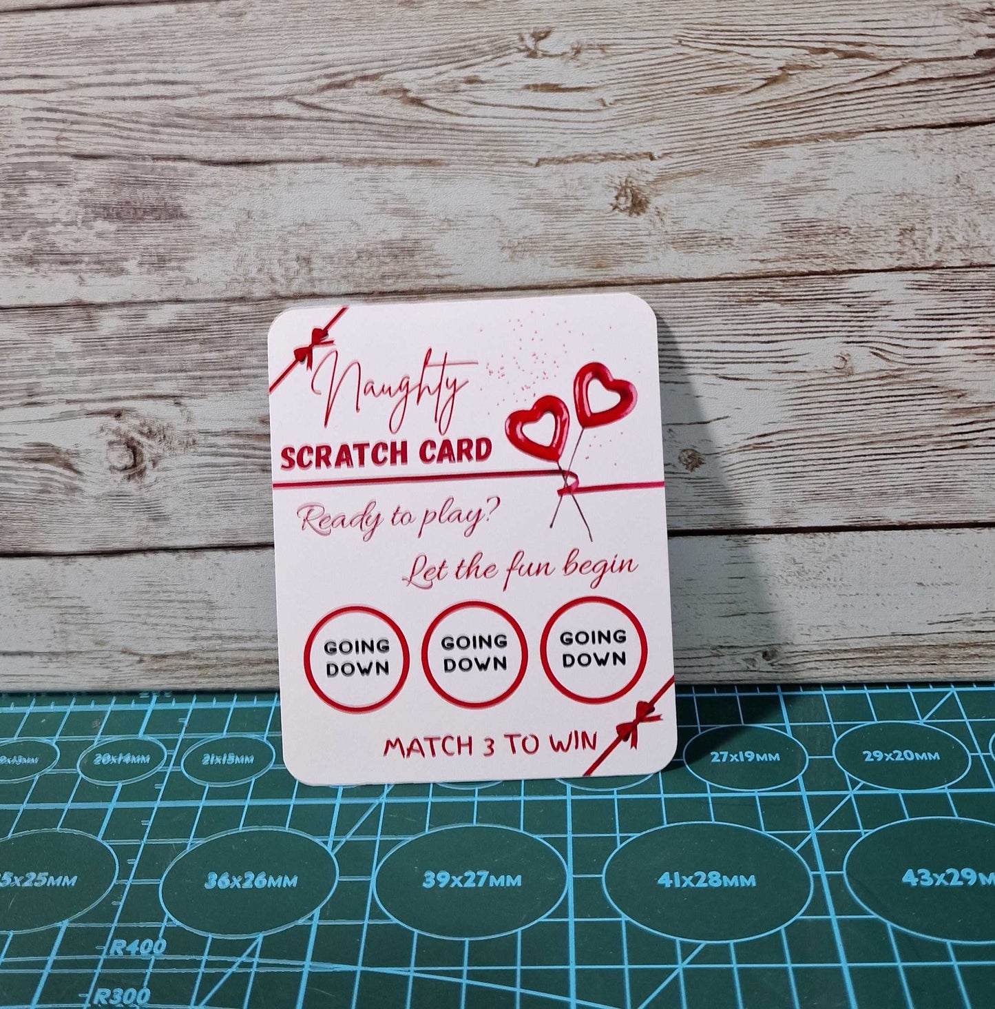 Valentine's Day Scratch Card +18 For Her/For Him. Best Gift For Valentine's Day.