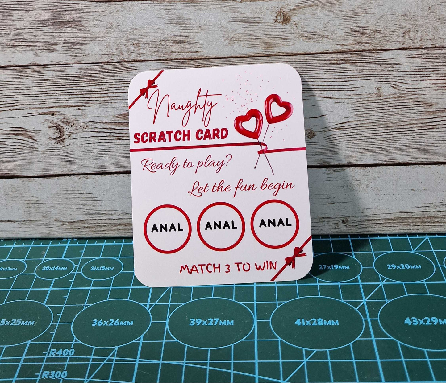 Valentine's Day Scratch Card +18 For Her/For Him. Best Gift For Valentine's Day.