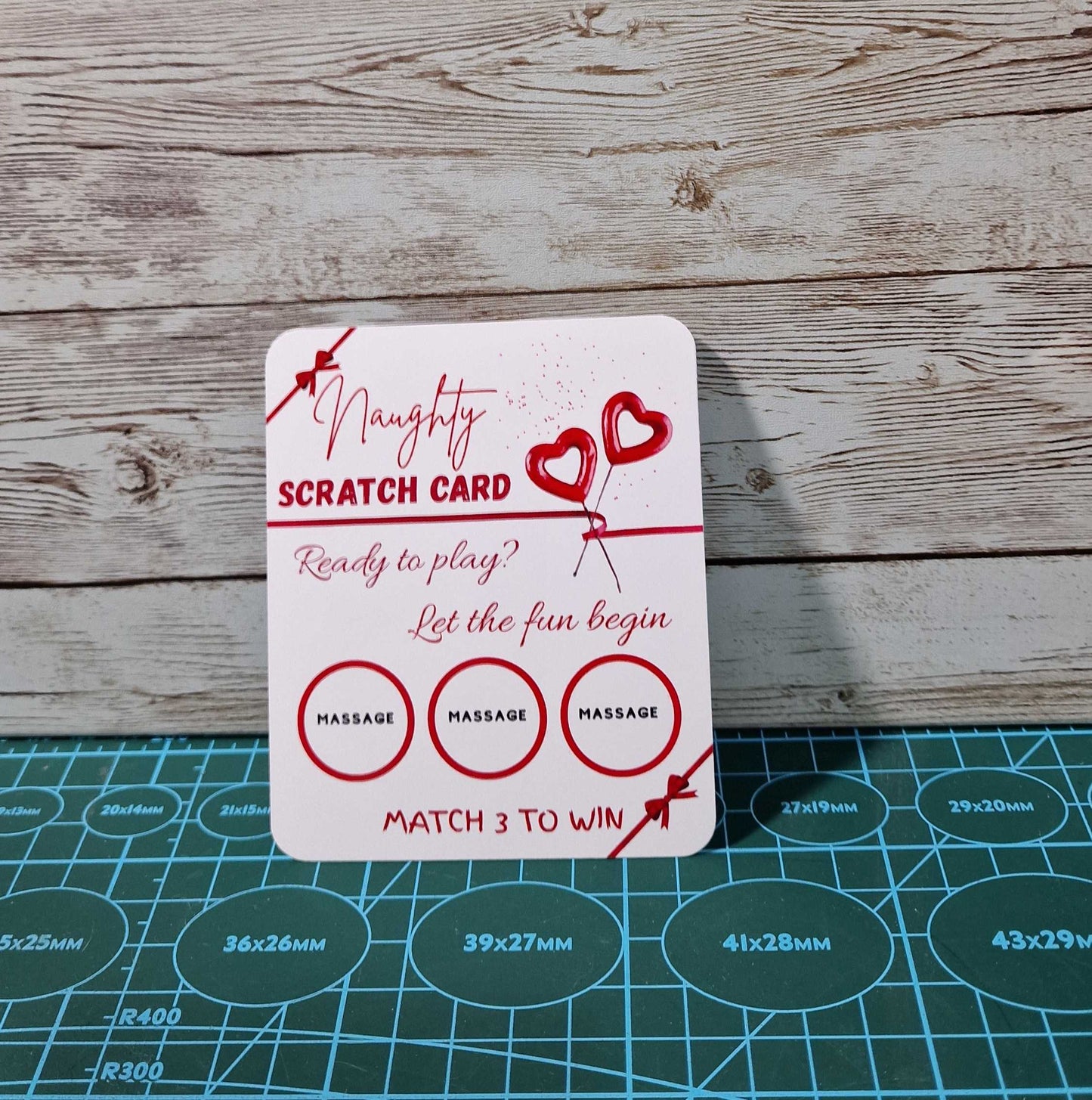 Valentine's Day Scratch Card +18 For Her/For Him. Best Gift For Valentine's Day.