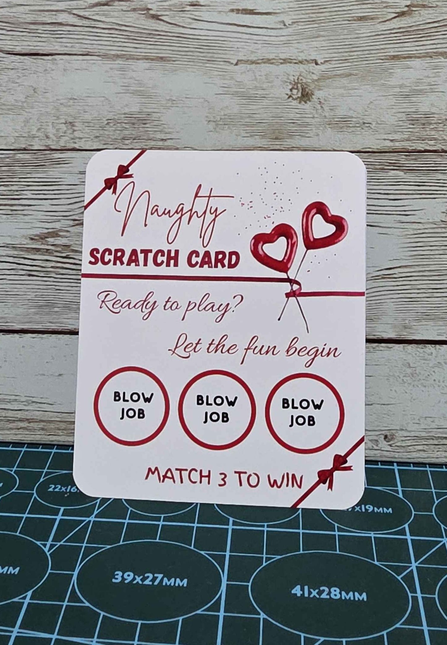 Valentine's Day Scratch Card +18 For Her/For Him. Best Gift For Valentine's Day.