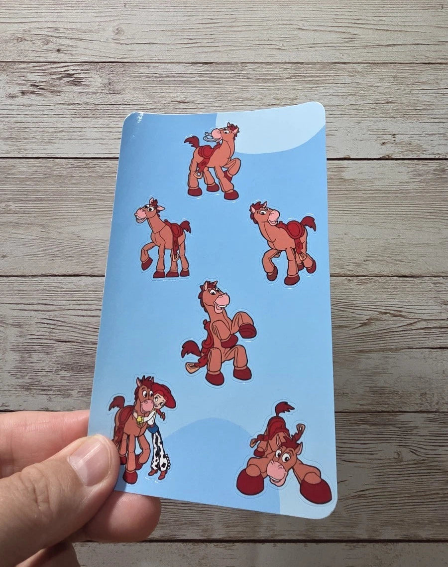 Toy Story Sticker Sheets – 8 Sheets, 55 Fun Stickers