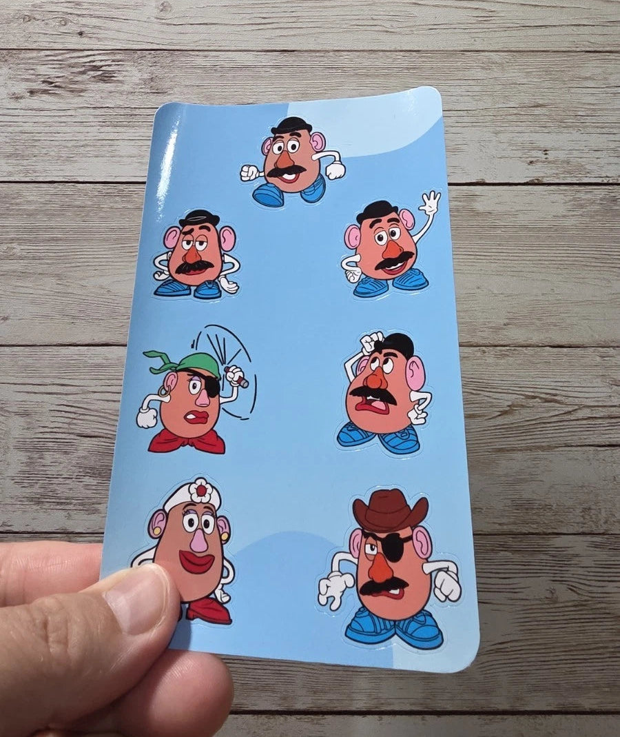 Toy Story Sticker Sheets – 8 Sheets, 55 Fun Stickers