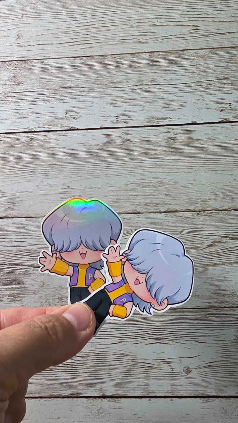K-Pop Slayers Stickers – Huntr/x Girls, Saja Boys, Holographic or Glossy
