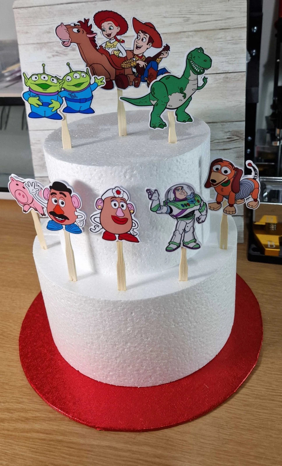 Toy Story Birthday Cake Toppers – Set of 8 |  | Kids Party Decoratio
