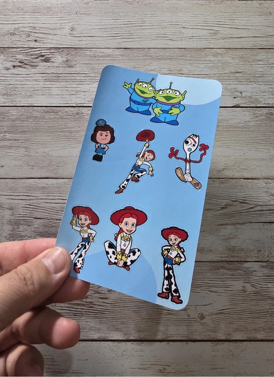 Toy Story Sticker Sheets – 8 Sheets, 55 Fun Stickers
