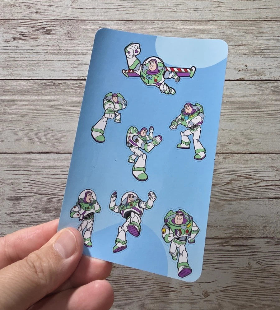 Toy Story Sticker Sheets – 8 Sheets, 55 Fun Stickers